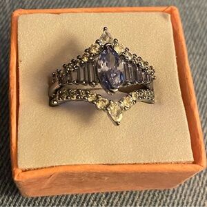 A Star Is Revealed Light Tanzanite Ring